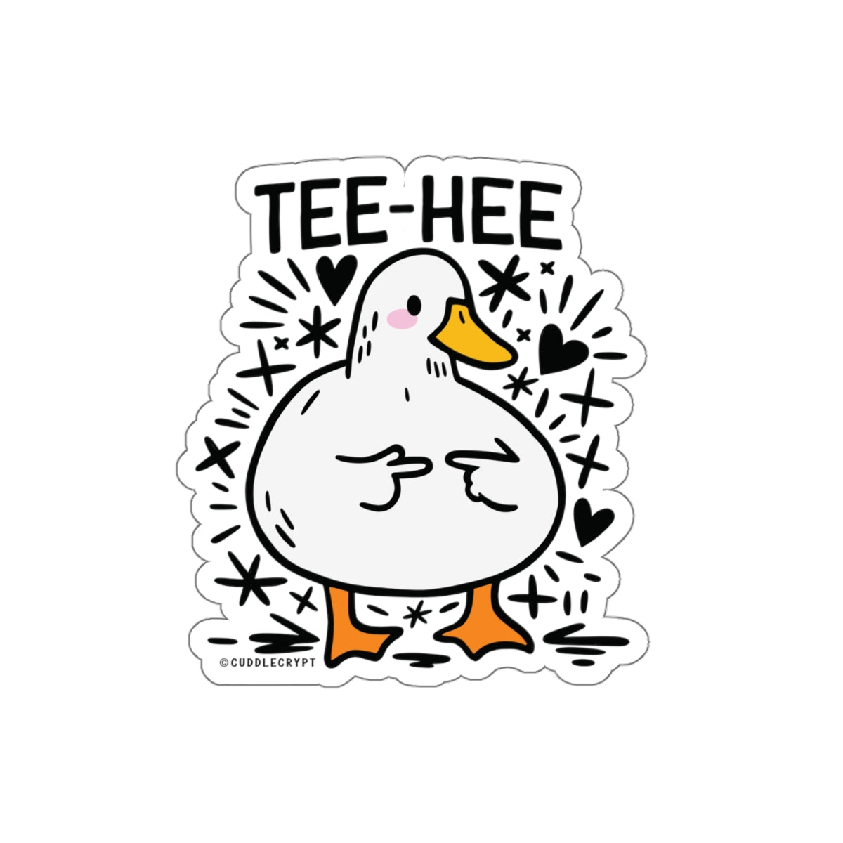 Blushy Honk - Premium Crypt Sticker No. 09