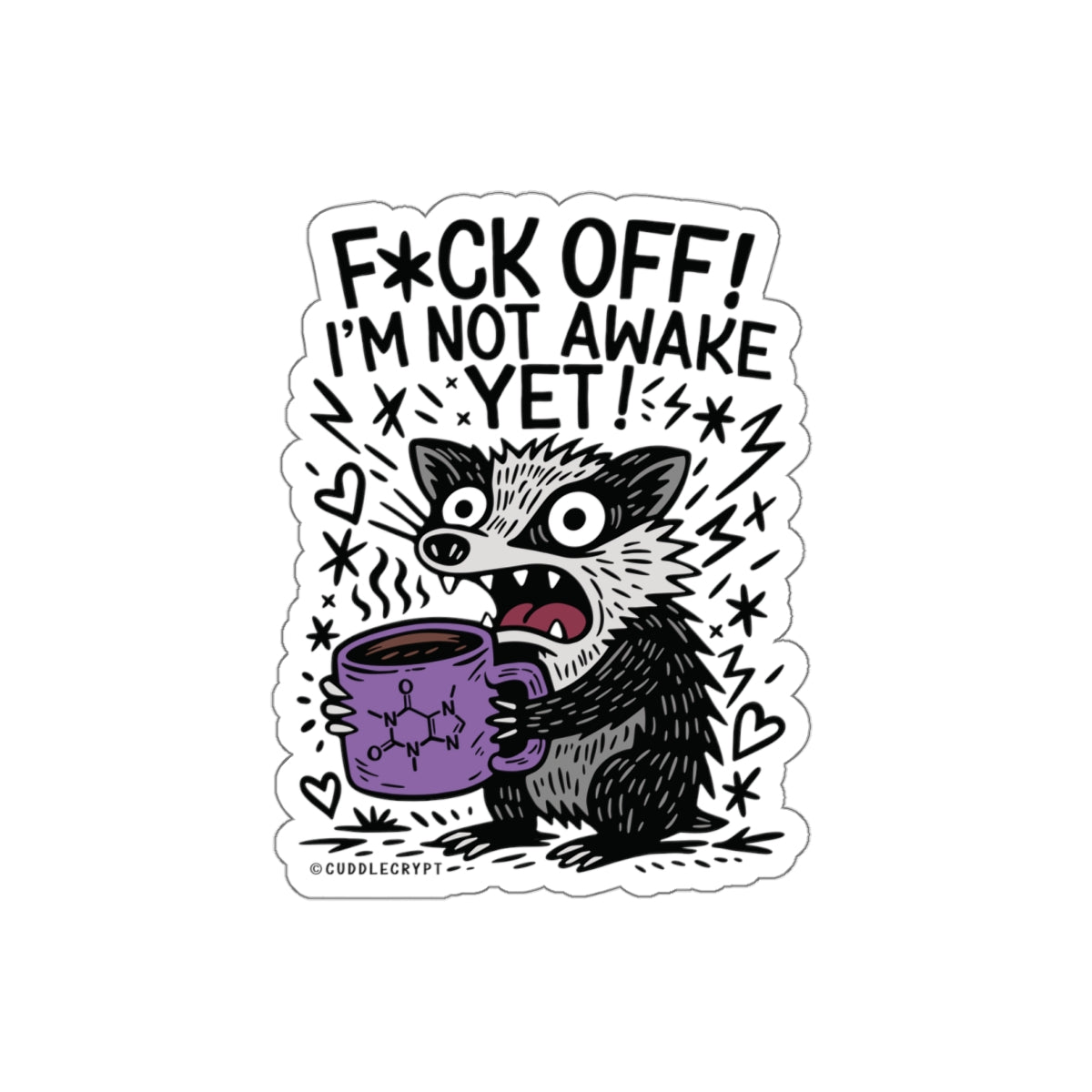 Not Awake - Premium Crypt Sticker No. 11