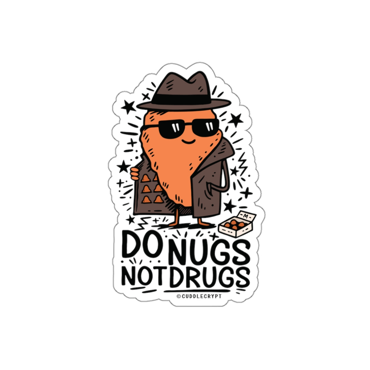 Nugs Not Drugs - Premium Crypt Sticker No. 06