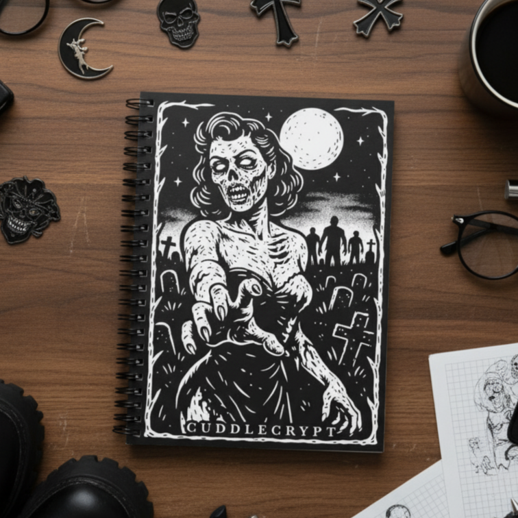 Graveyard Darling - Crypt Notebook