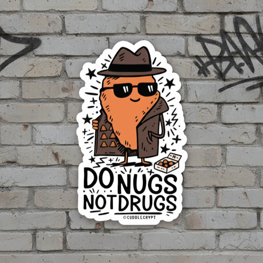 Nugs Not Drugs - Premium Crypt Sticker No. 06