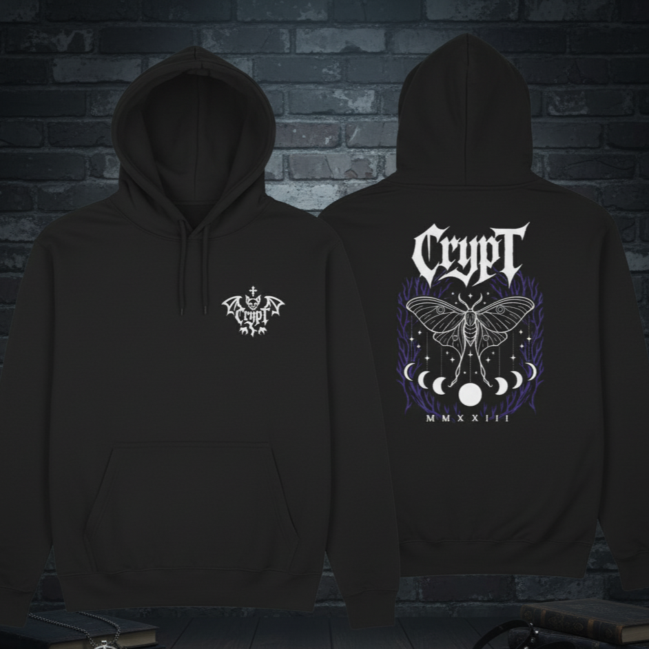 Drawn to Moonlight - Band Style Pullover