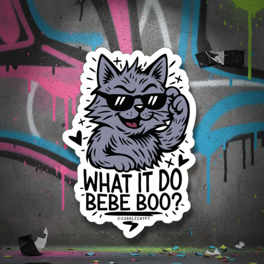 What It Do - Premium Crypt Sticker No. 10