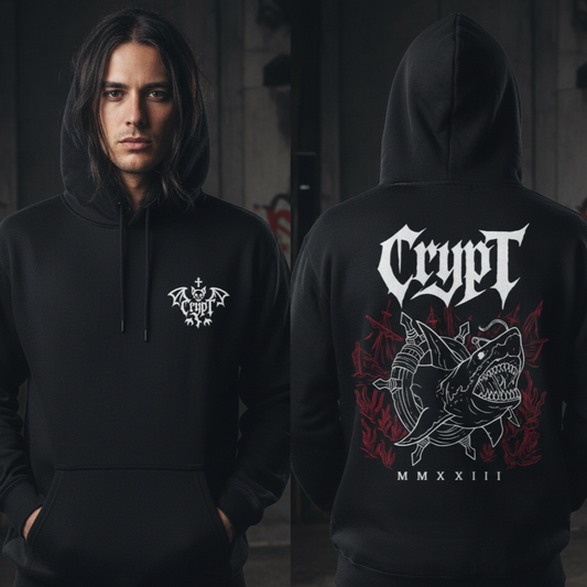 Blood in the Water - Band Style Pullover