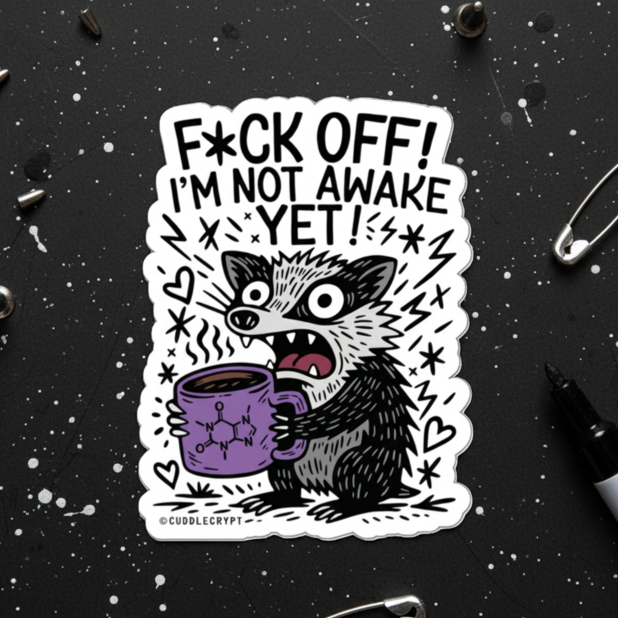 Not Awake - Premium Crypt Sticker No. 11