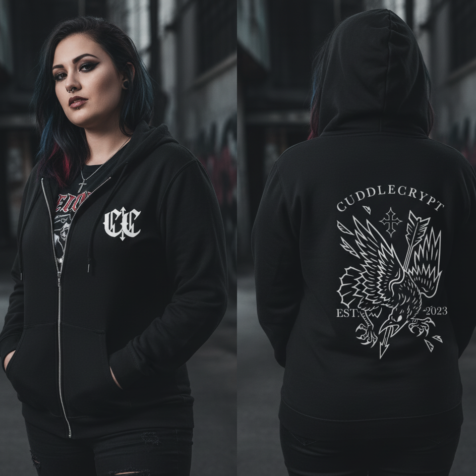Mark of the Raven - Streetcore Zip-Up